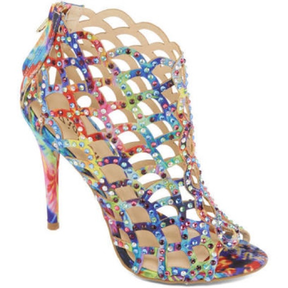 Zigi Girl Womens Pumps Open Toe Stiletto Heels